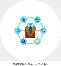 Communication Channels Icon