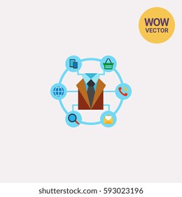 Communication Channels Icon