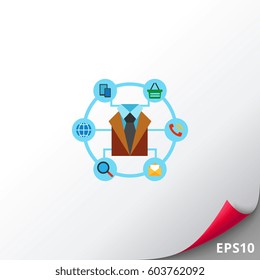 Communication Channels Icon