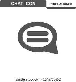 Communication. Chat Icons. Editable Stroke. Pixel Perfect. - Vector