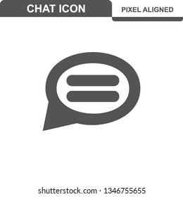 Communication. Chat Icons. Editable Stroke. Pixel Perfect. - Vector