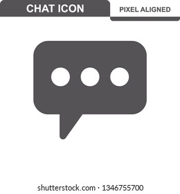Communication. Chat Icons. Editable Stroke. Pixel Perfect. - Vector