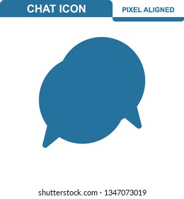 Communication. Chat Icons. Editable Stroke. Pixel Perfect. - Vector