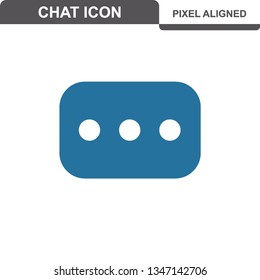 Communication. Chat Icons. Editable Stroke. Pixel Perfect. - Vector