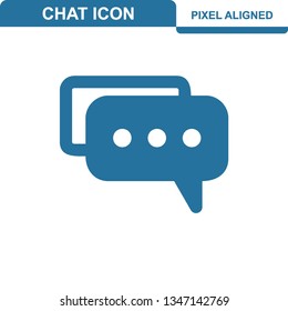 Communication. Chat Icons. Editable Stroke. Pixel Perfect. - Vector