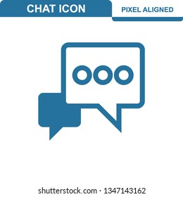 Communication. Chat Icons. Editable Stroke. Pixel Perfect. - Vector