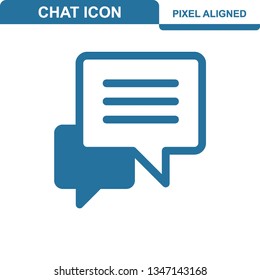 Communication. Chat Icons. Editable Stroke. Pixel Perfect. - Vector
