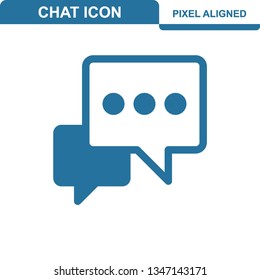 Communication. Chat Icons. Editable Stroke. Pixel Perfect. - Vector