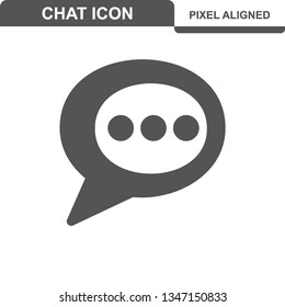 Communication. Chat Icons. Editable Stroke. Pixel Perfect. - Vector