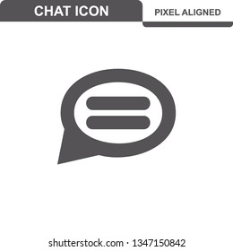 Communication. Chat Icons. Editable Stroke. Pixel Perfect. - Vector