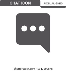 Communication. Chat Icons. Editable Stroke. Pixel Perfect. - Vector