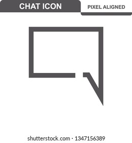 Communication. Chat Icons. Editable Stroke. Pixel Perfect. - Vector
