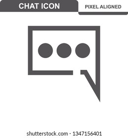 Communication. Chat Icons. Editable Stroke. Pixel Perfect. - Vector