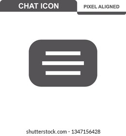 Communication. Chat Icons. Editable Stroke. Pixel Perfect. - Vector