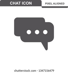 Communication. Chat Icons. Editable Stroke. Pixel Perfect. - Vector