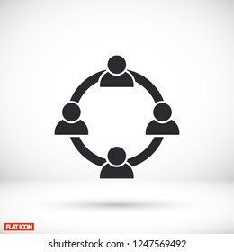 communication concept. connection. icon. Vector Eps 10