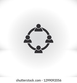 communication concept. connection. icon. Vector Eps 10