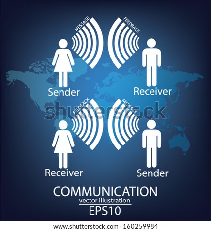 communication concept. connection. vector Illustration.