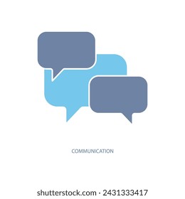 communication concept line icon. Simple element illustration. communication concept outline symbol design.