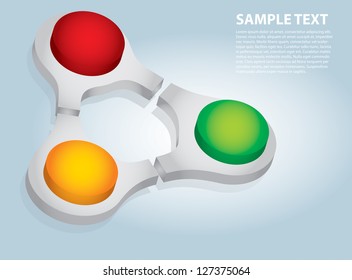 Communication concept  - template with copy space area