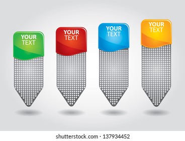 Communication concept - template with copy space area