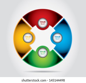 Communication concept - template with copy space area