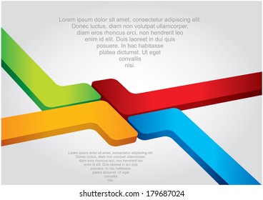 Communication concept - template with copy space area