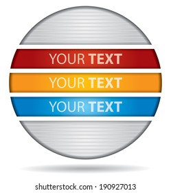 Communication concept - template with copy space area