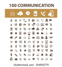 Kommunikation, Verbindung, Geschäftsgespräch, Chat, Telefon, Nachricht, Kontakt, Technik, Gadget, Telefon, Verbindung, Technologie, Mobilsymbole, Vektorset
