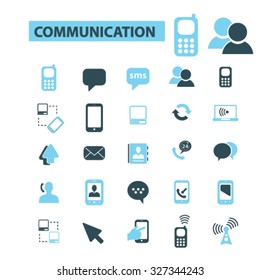 communication, connection icons