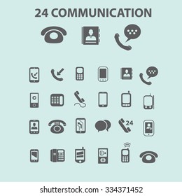 communication, connection, network  icons, signs vector concept set for infographics, mobile, website, application
