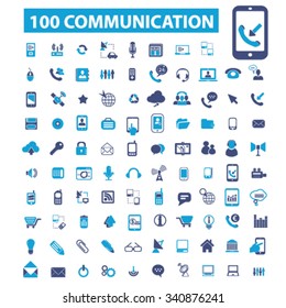 comunicación, conexión, iconos de red, señales de concepto vectorial establecido para infografías, móviles, sitio web, aplicación
