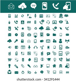 communication, connection, network  icons, signs vector concept set for infographics, mobile, website, application
