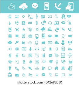 communication, connection, network  icons, signs vector concept set for infographics, mobile, website, application
