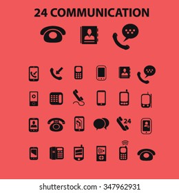 communication, connection, network  icons, signs vector concept set for infographics, mobile, website, application