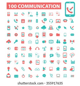 communication, connection, network  icons, signs vector concept set for infographics, mobile, website, application
