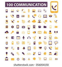 communication, connection, network  icons, signs vector concept set for infographics, mobile, website, application
