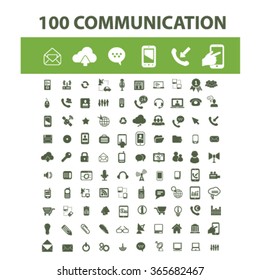 communication, connection, network  icons, signs vector concept set for infographics, mobile, website, application

