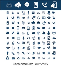 communication, connection, technology, mobile  icons, signs vector concept set for infographics, mobile, website, application
