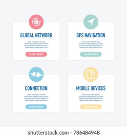 Communication and Connectivity Infographic Icons