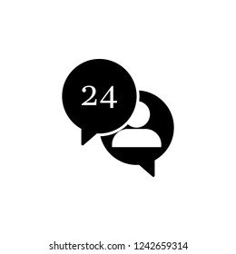 communication, consulting icon. Simple glyph vector of business set for UI and UX, website or mobile application