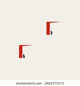 Communication and conversation vector concept. Symbol of understanding, argument. Minimal design eps10 illustration.