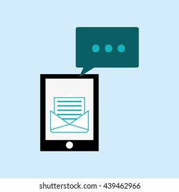Communication design. Cursor icon. Colorful illustration , vector