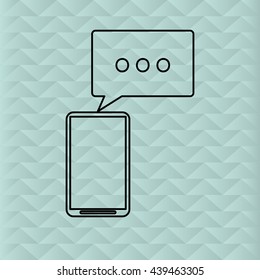 Communication design. Cursor icon. Colorful illustration , vector