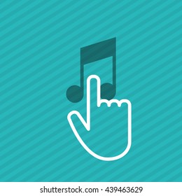 Communication design. Cursor icon. Colorful illustration , vector