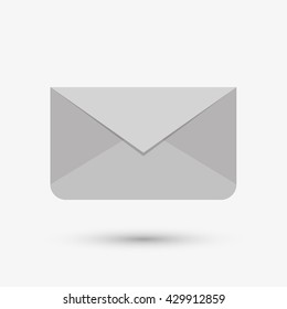 Communication design. email icon. Flat illustration