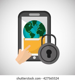 Communication design. Internet concept. Isolated illustration
