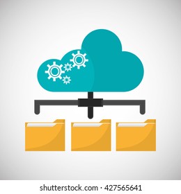 Communication design. Internet concept. Isolated illustration