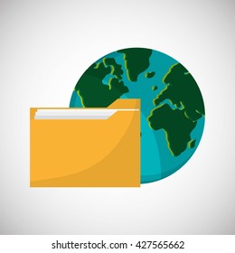 Communication design. Internet concept. Isolated illustration