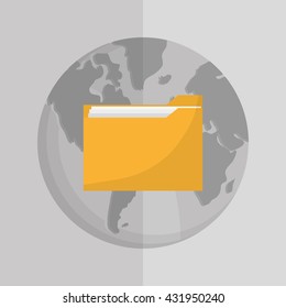 Communication design. Internet concept. Isolated illustration, vector